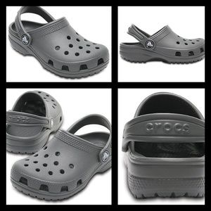 Boys Gray Crocs With Star Wars Jibbitz 12